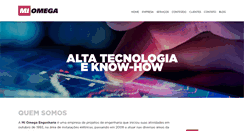 Desktop Screenshot of miomega.com.br