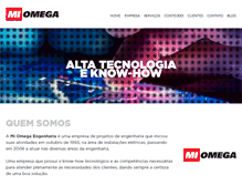 Tablet Screenshot of miomega.com.br